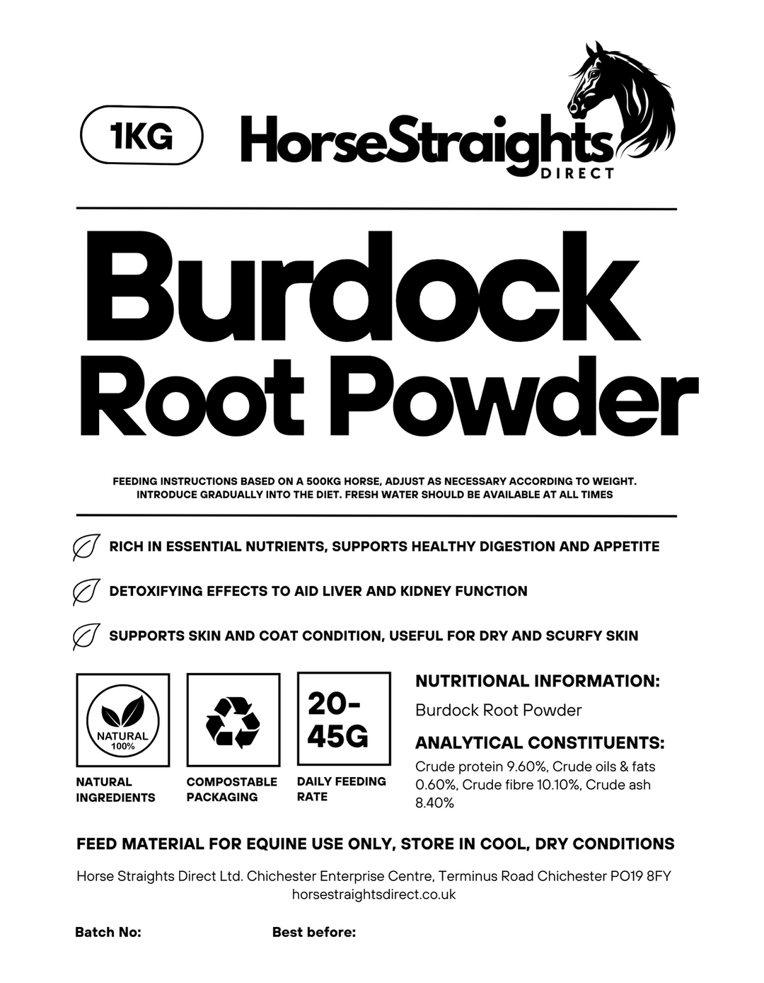 Burdock Root Powder